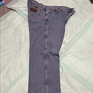 Wrangler Men's Classic Straight Blue Jeans 34x32
